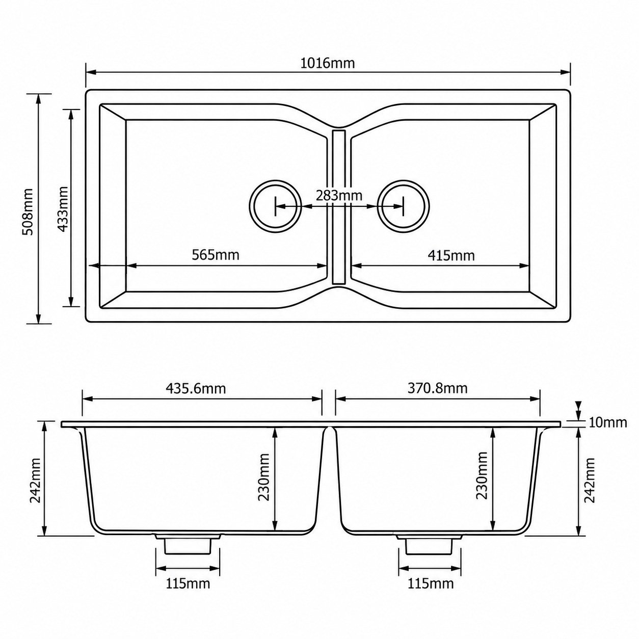 OXO-ZENITH DUO, quartz (view 2)
